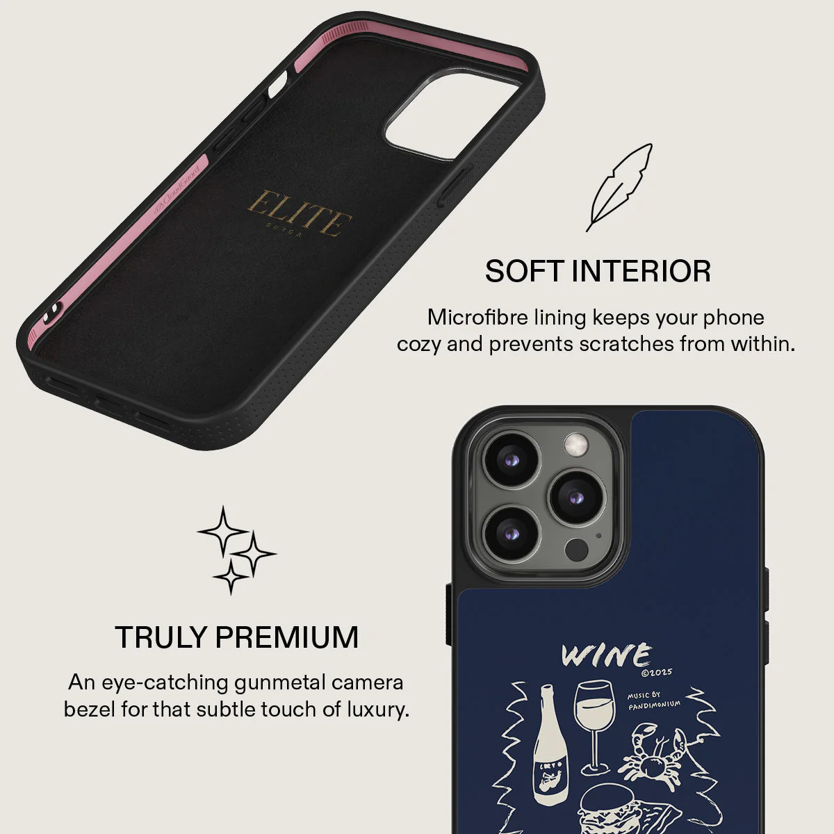 Wine & Dine - iPhone 13 Pro Case - Image 17