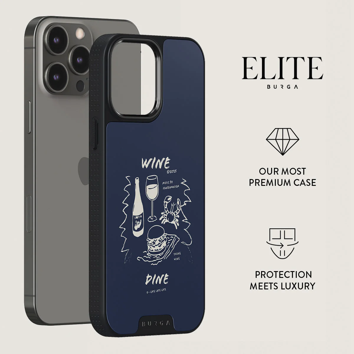 Wine & Dine - iPhone 13 Pro Max Case - Image 13