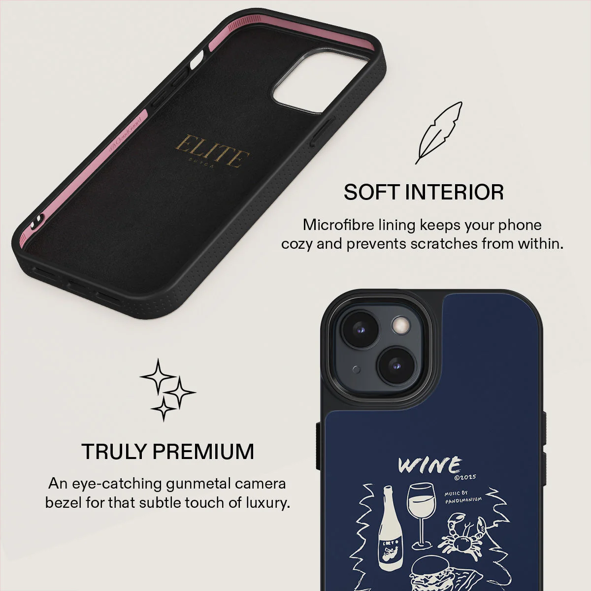 Wine & Dine - iPhone 14 Case - Image 17