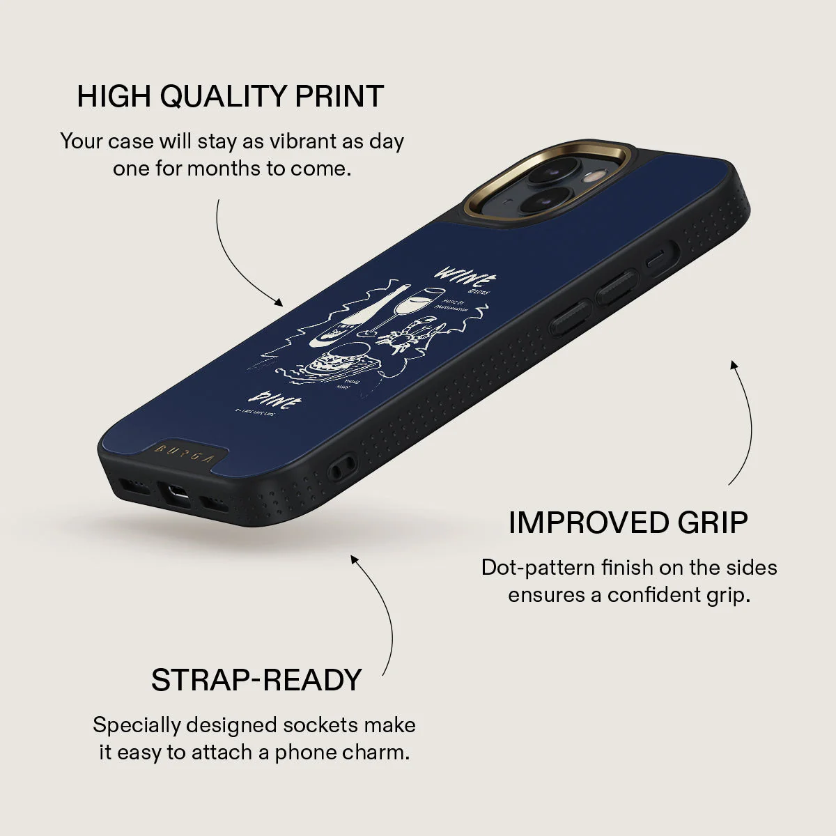 Wine & Dine - iPhone 14 Case - Image 9