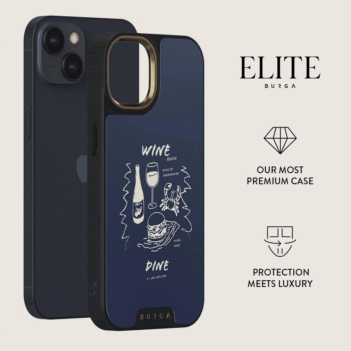 Wine & Dine - iPhone 14 Plus Case - Image 6