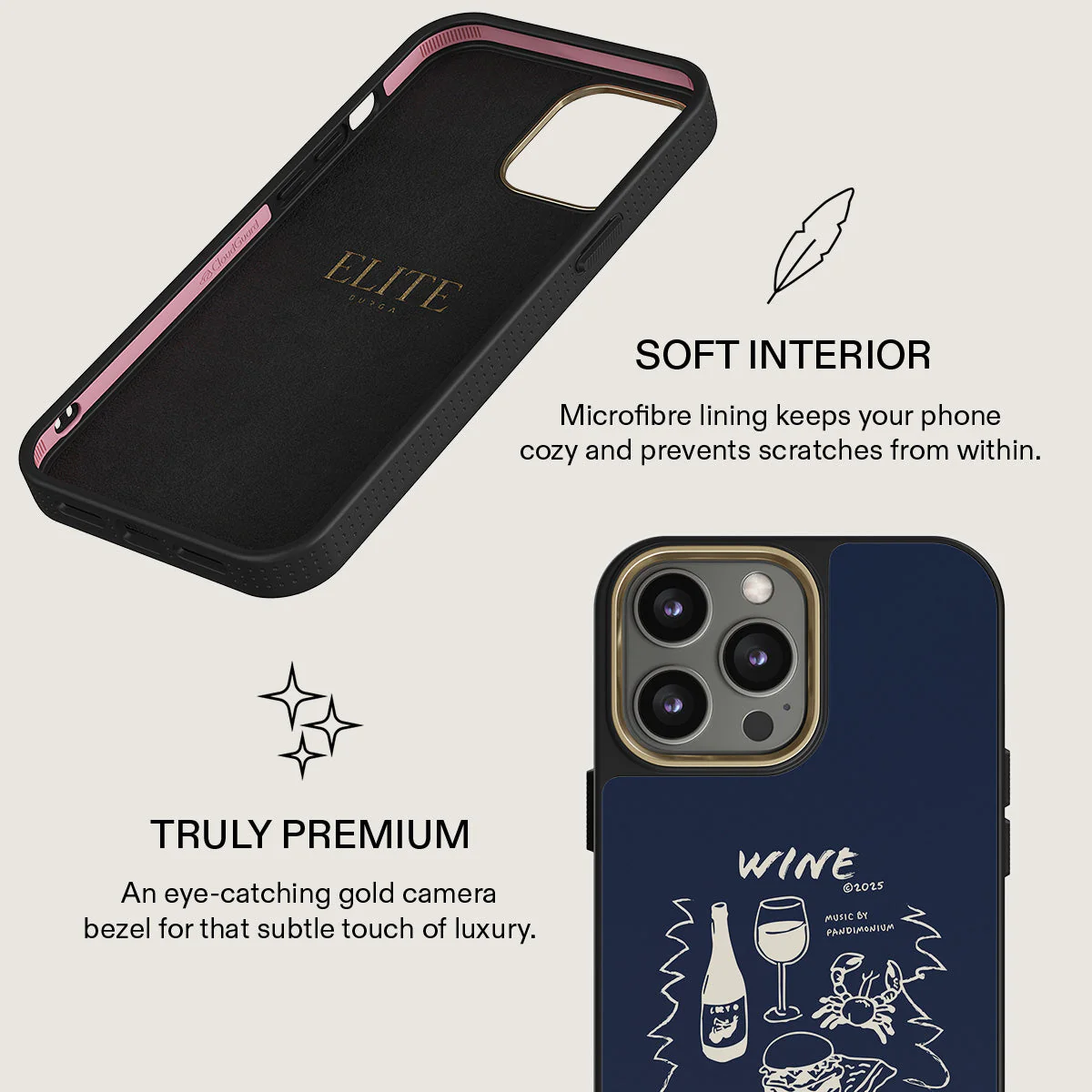 Wine & Dine - iPhone 14 Pro Case - Image 10