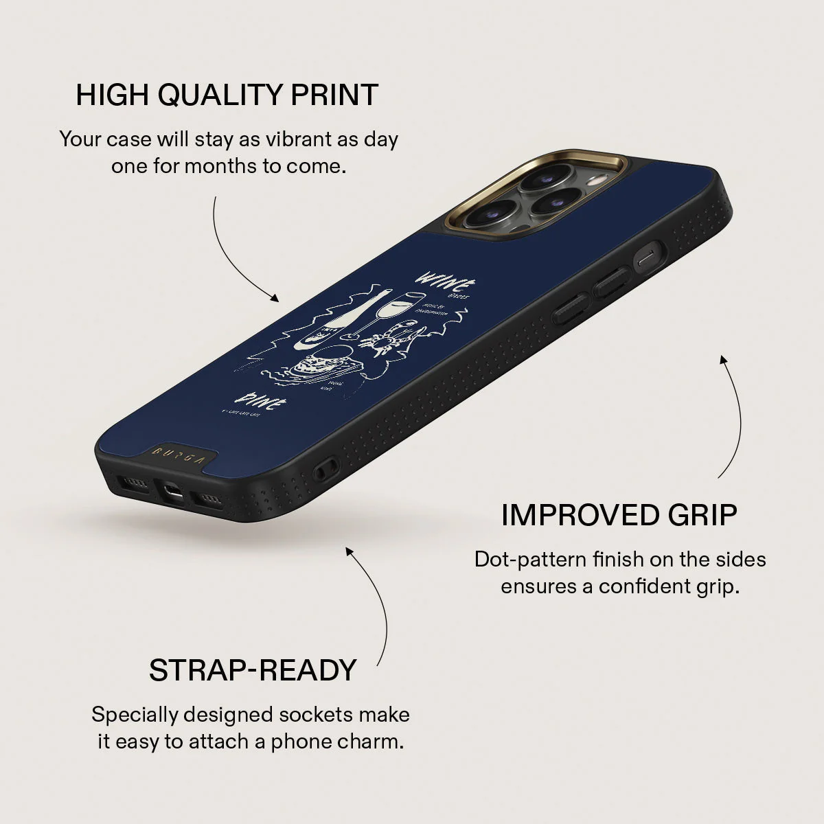 Wine & Dine - iPhone 14 Pro Case - Image 9