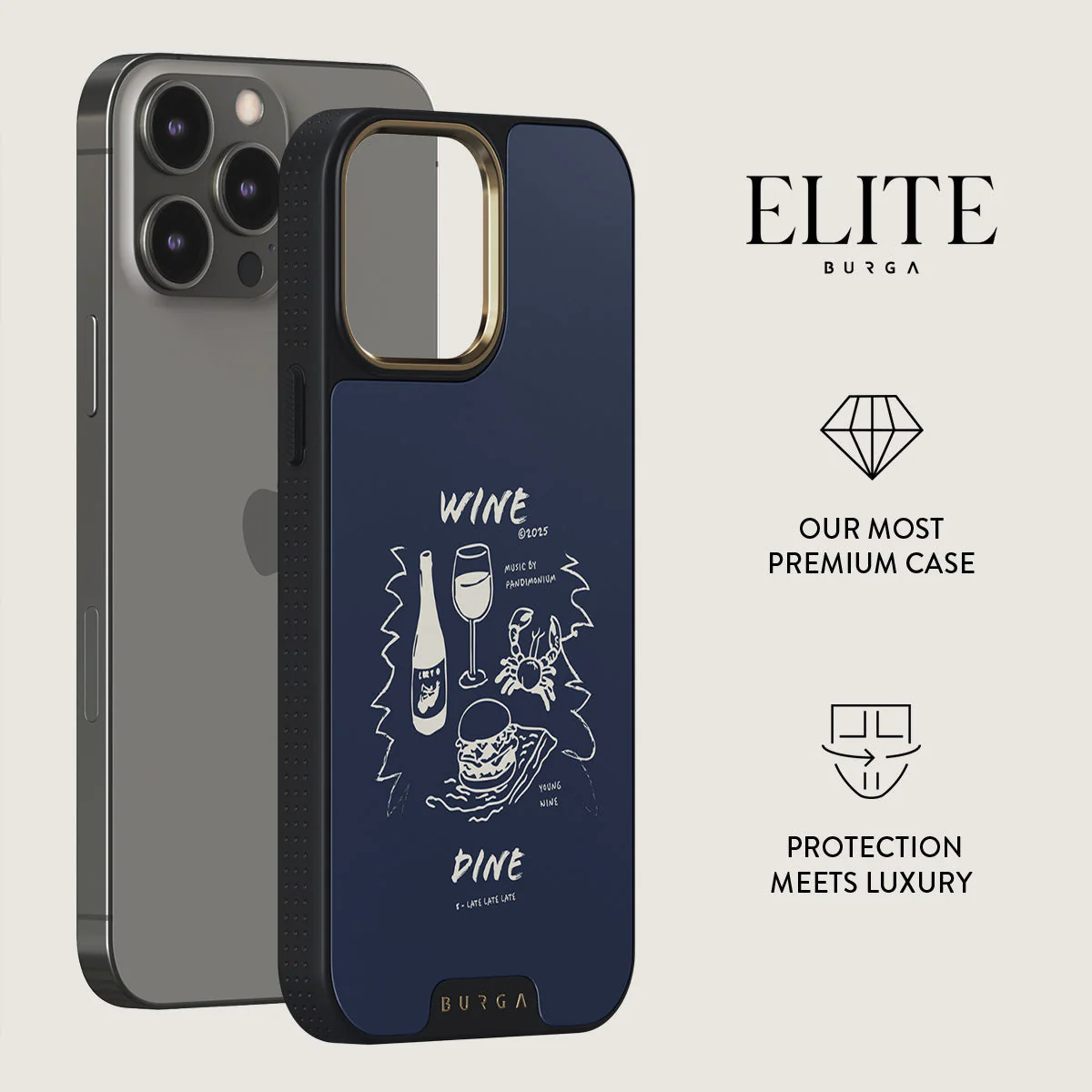Wine & Dine - iPhone 14 Pro Max Case - Image 6