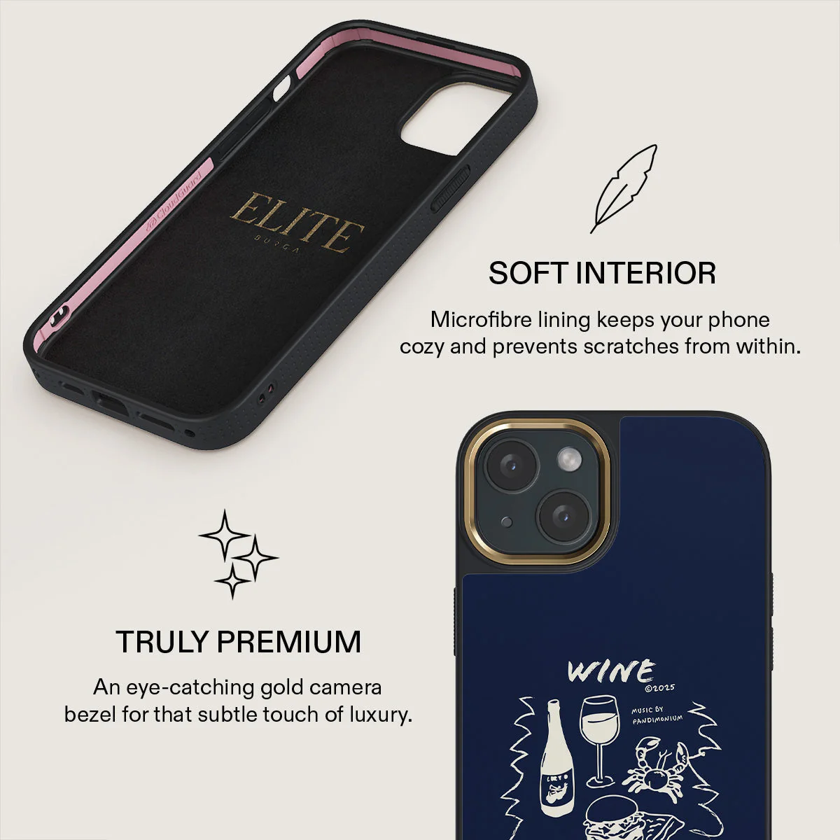 Wine & Dine - iPhone 15 Case - Image 10