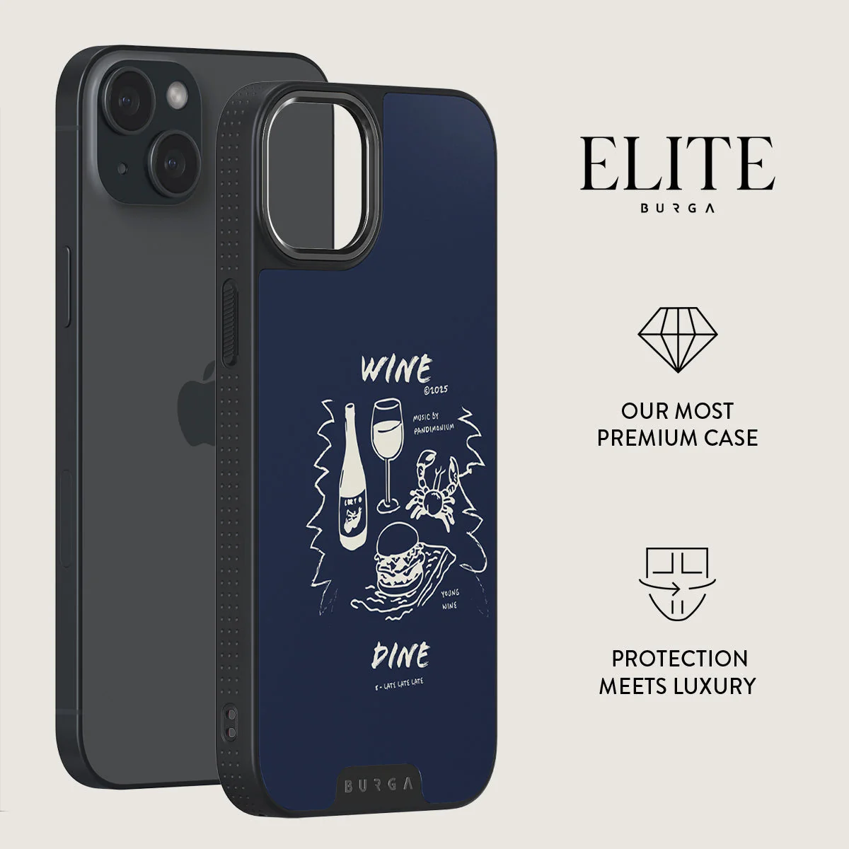Wine & Dine - iPhone 15 Case - Image 13