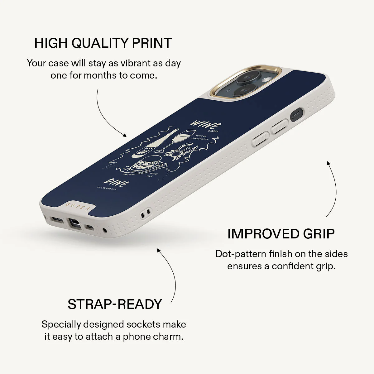 Wine & Dine - iPhone 15 Plus Case - Image 23