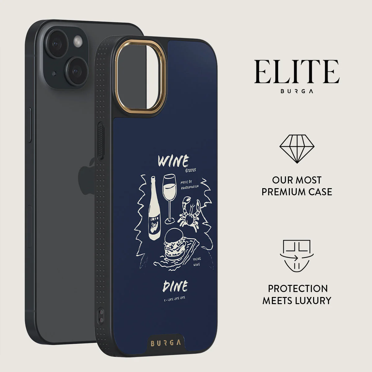Wine & Dine - iPhone 15 Plus Case - Image 6