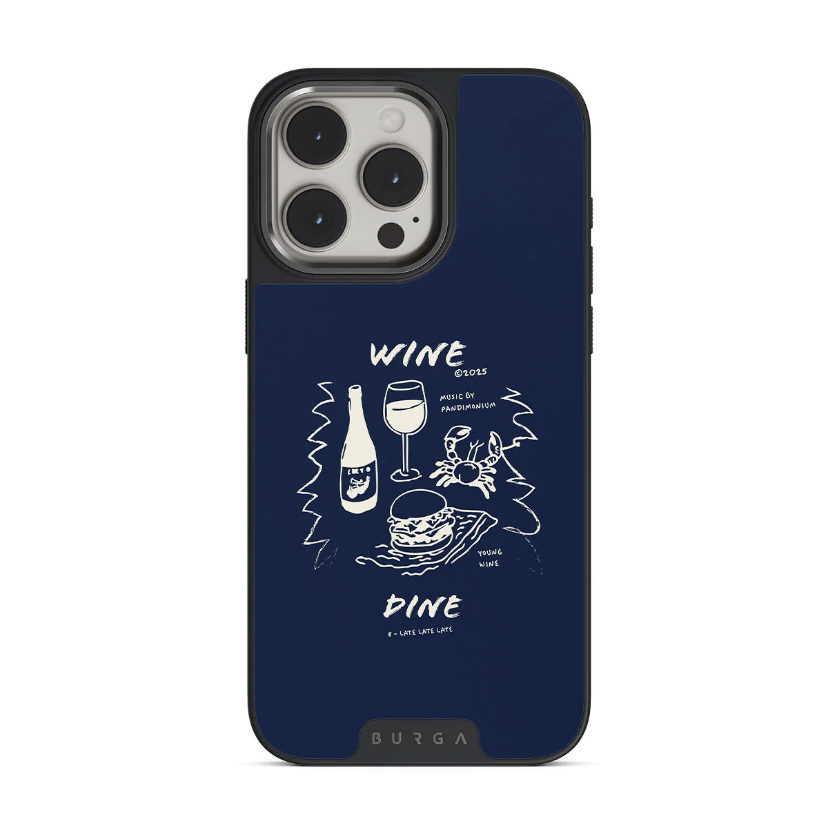 Wine & Dine - iPhone 15 Pro Case - Image 12