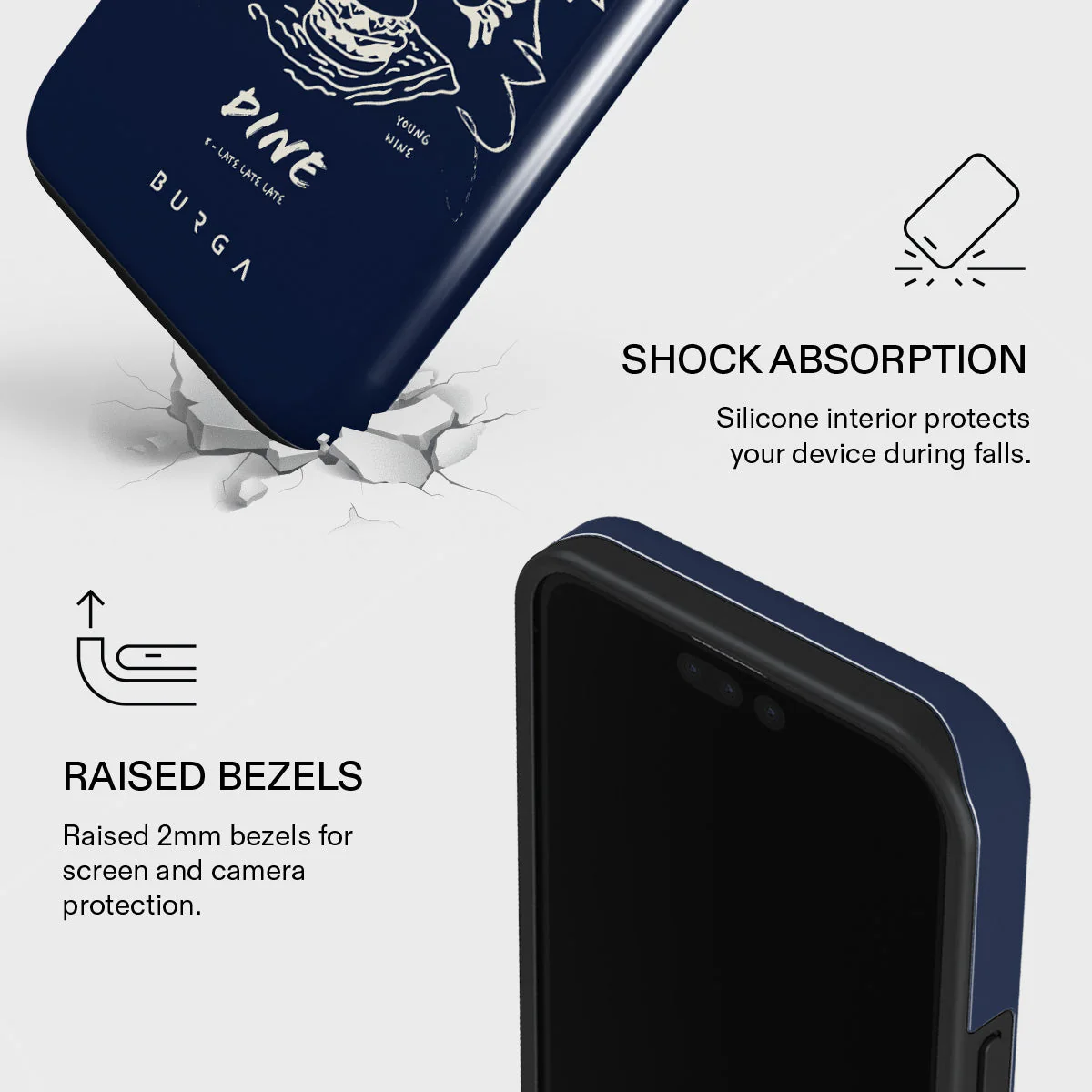 Wine & Dine - iPhone 15 Pro Case - Image 4