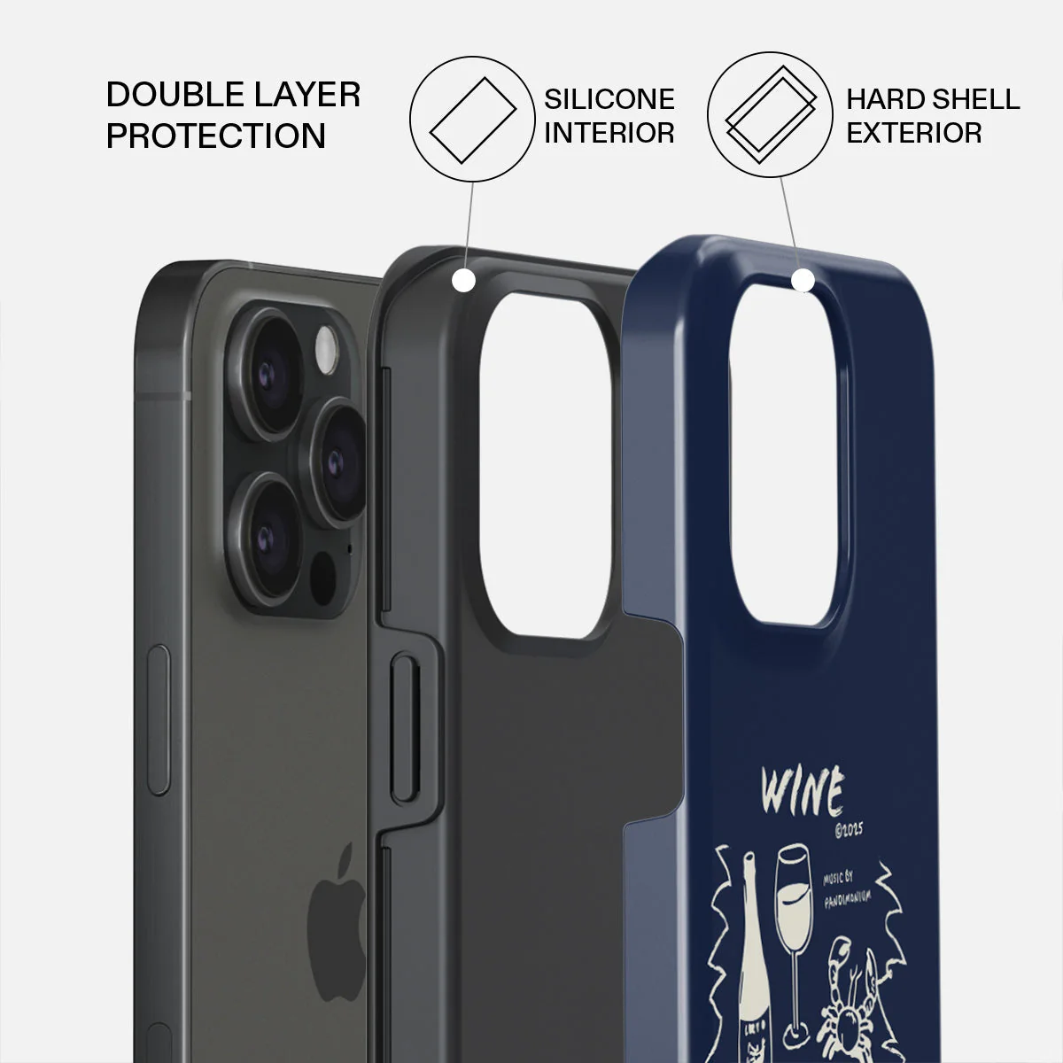 Wine & Dine - iPhone 15 Pro Max Case - Image 2