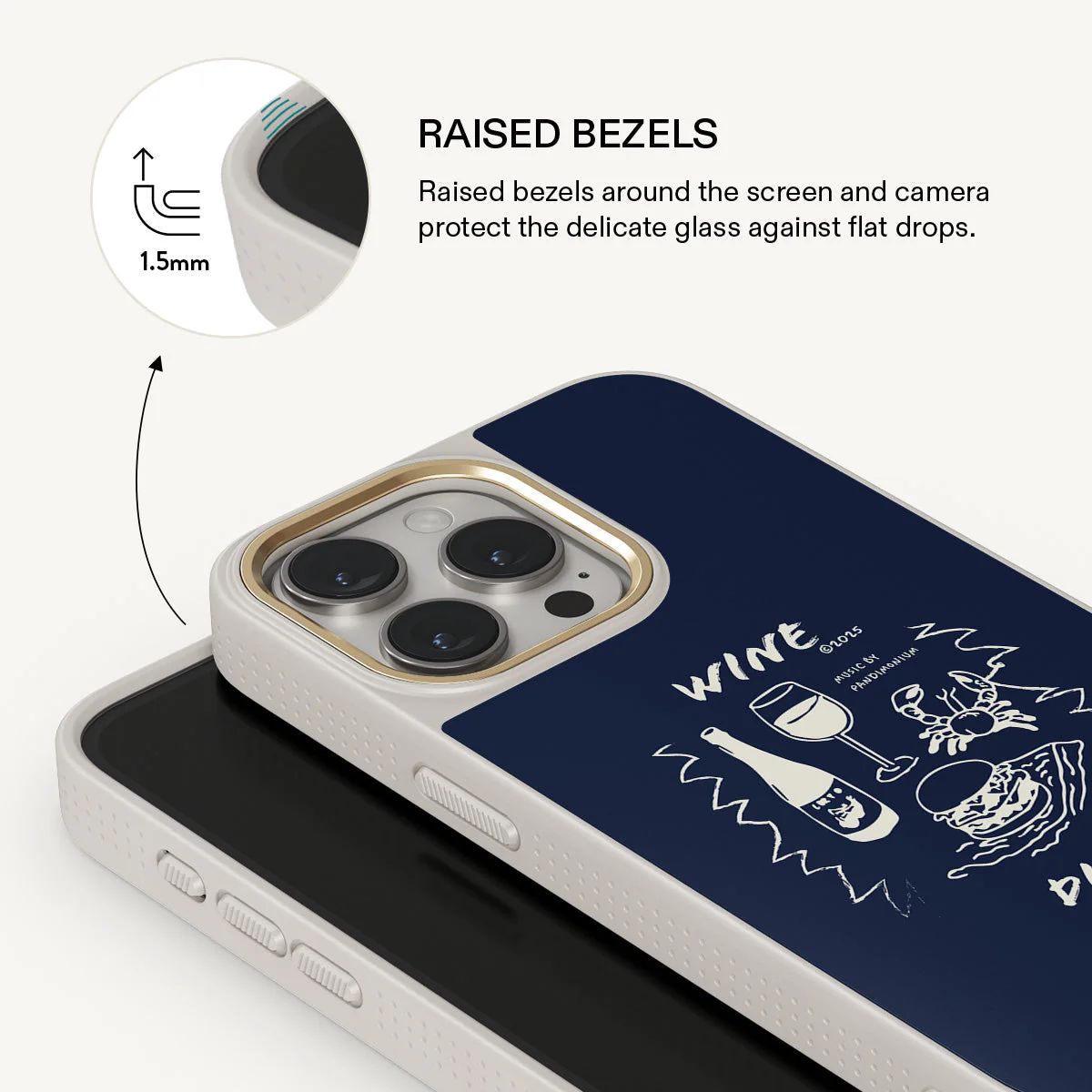 Wine & Dine - iPhone 15 Pro Max Case - Image 22