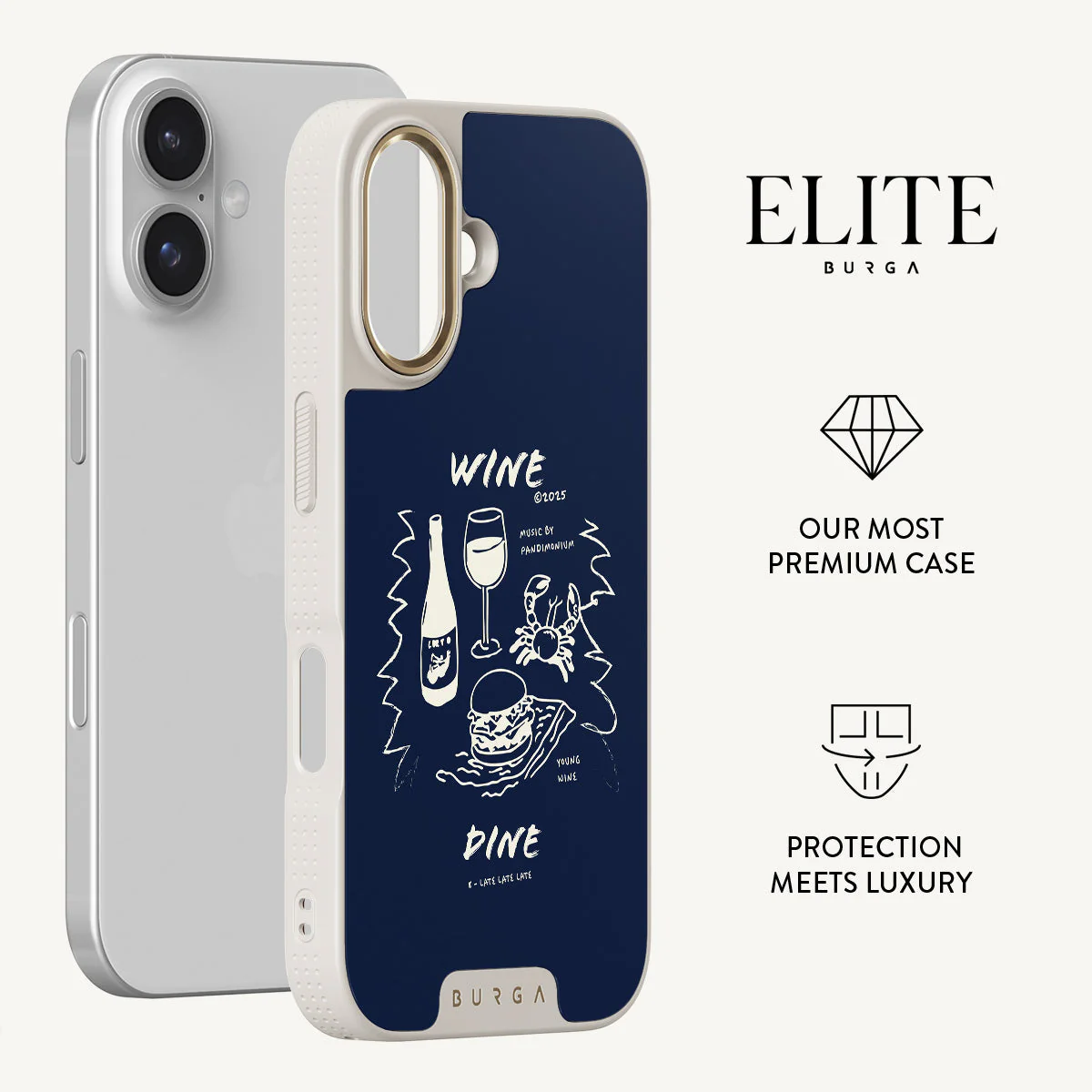 Wine & Dine - iPhone 16 Case - Image 21