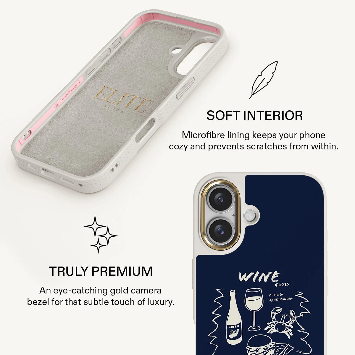 Wine & Dine - iPhone 16 Plus Case - Image 25