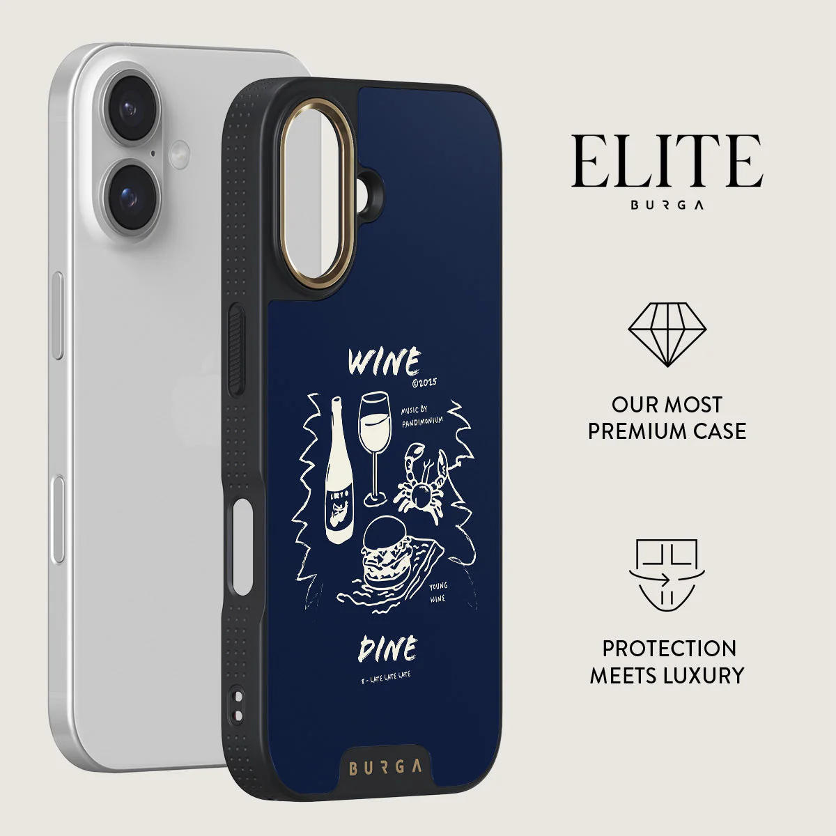 Wine & Dine - iPhone 16 Plus Case - Image 7