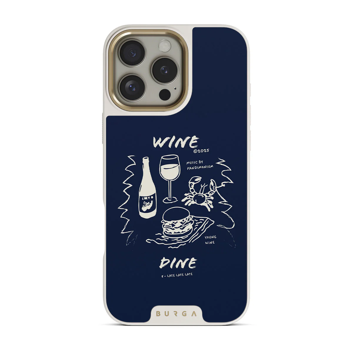 Wine & Dine - iPhone 16 Pro Case - Image 20