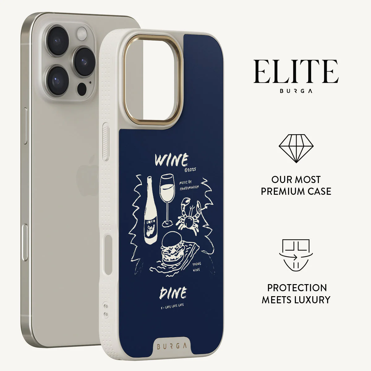 Wine & Dine - iPhone 16 Pro Case - Image 21