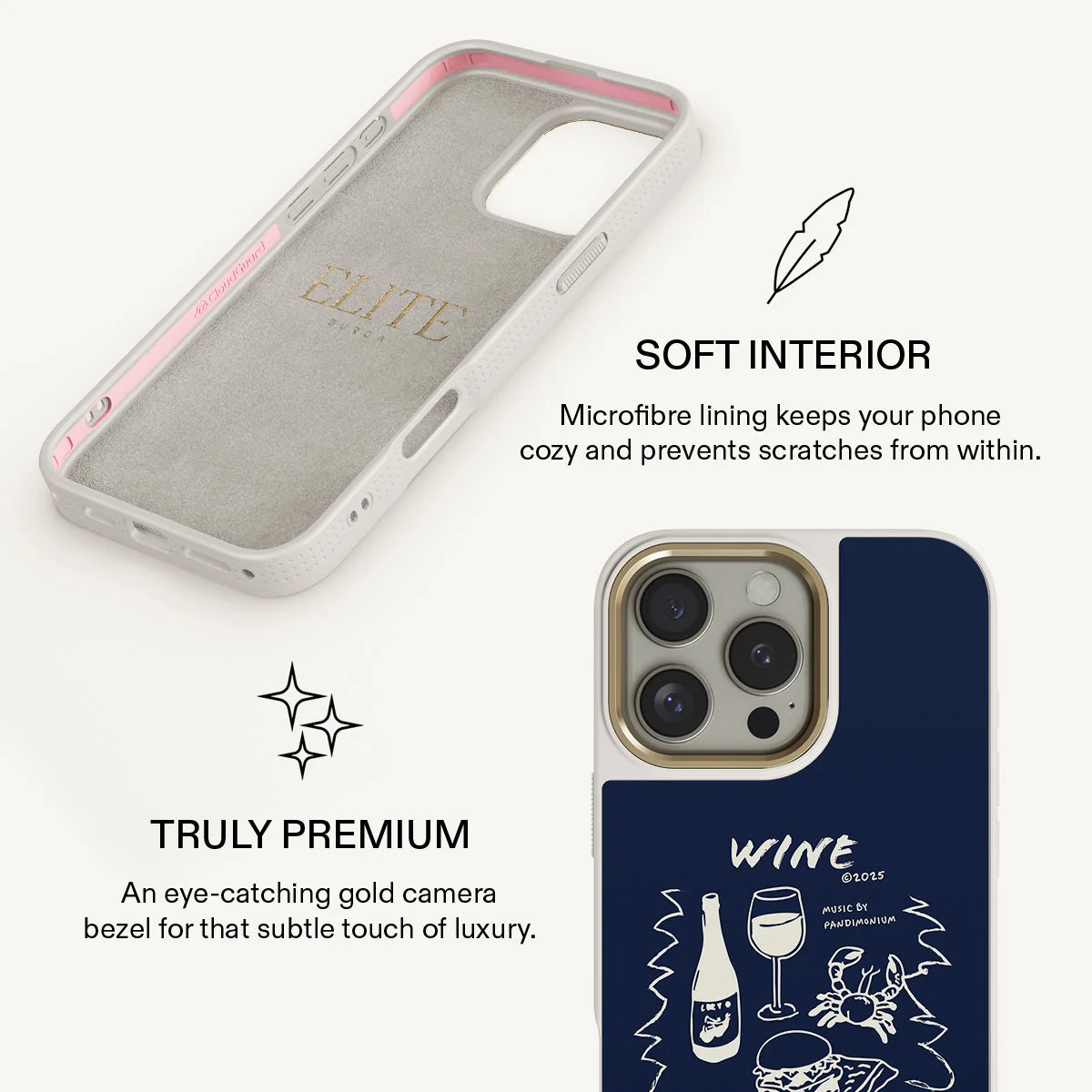 Wine & Dine - iPhone 16 Pro Case - Image 25