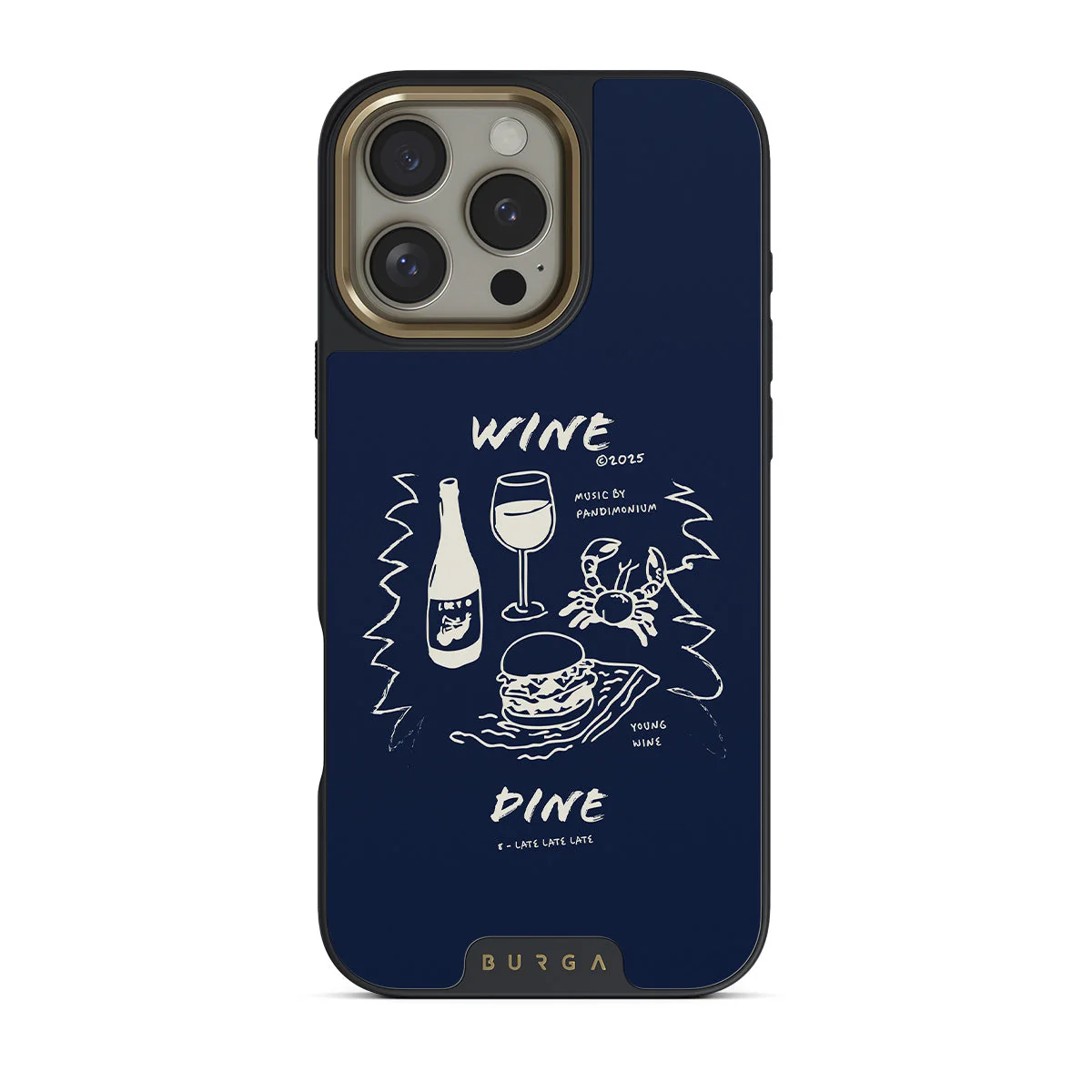 Wine & Dine - iPhone 16 Pro Case - Image 6