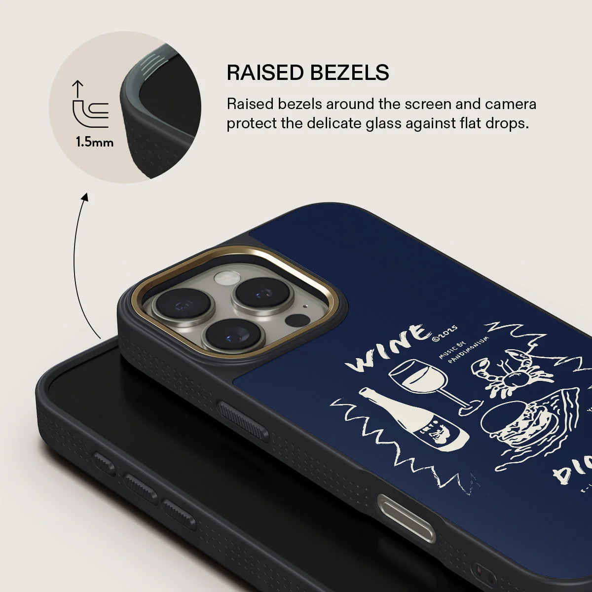 Wine & Dine - iPhone 16 Pro Case - Image 9