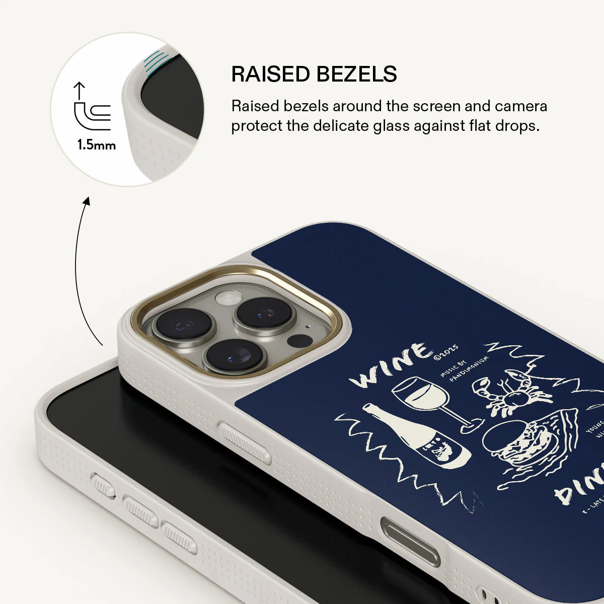Wine & Dine - iPhone 16 Pro Max Case - Image 23