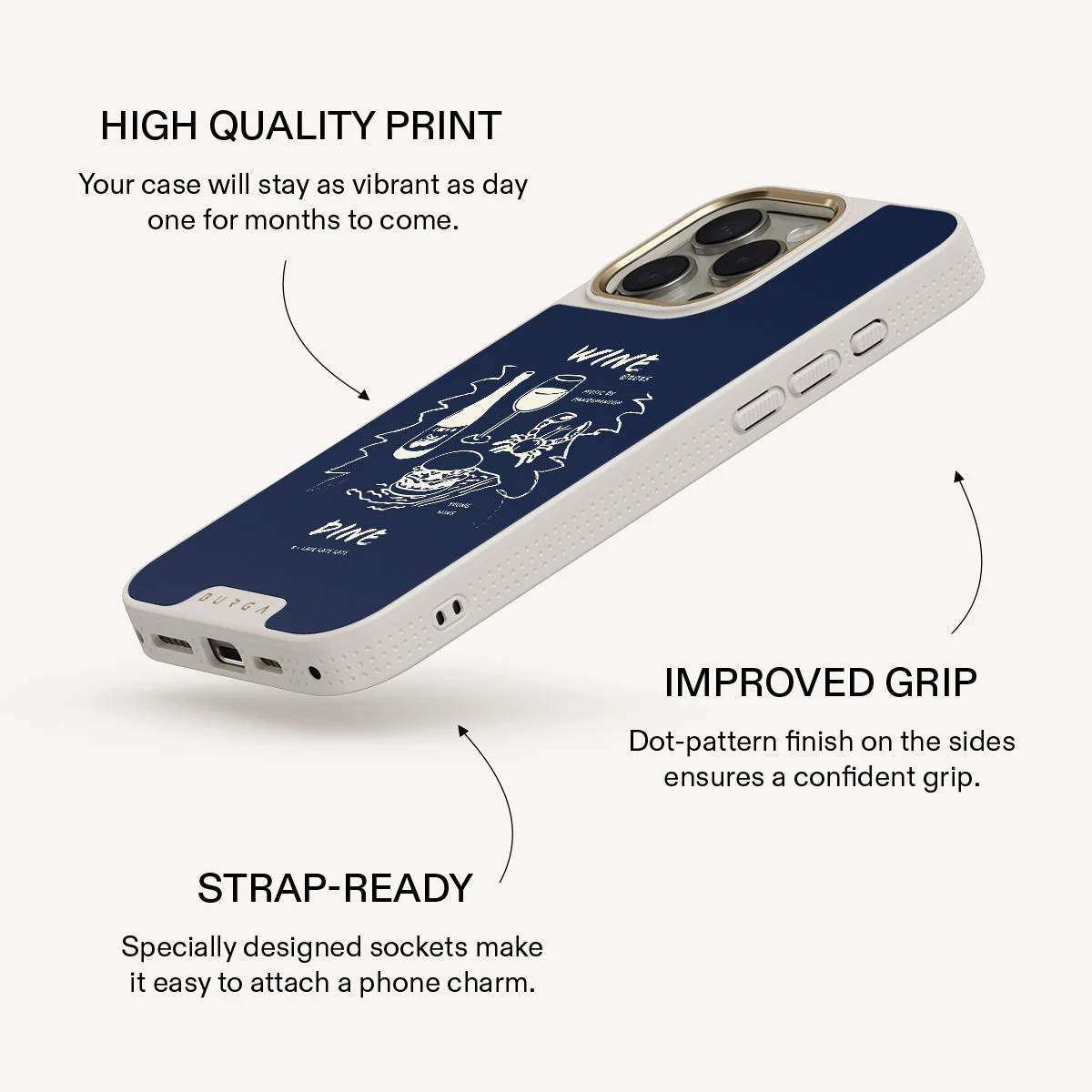 Wine & Dine - iPhone 16 Pro Max Case - Image 24
