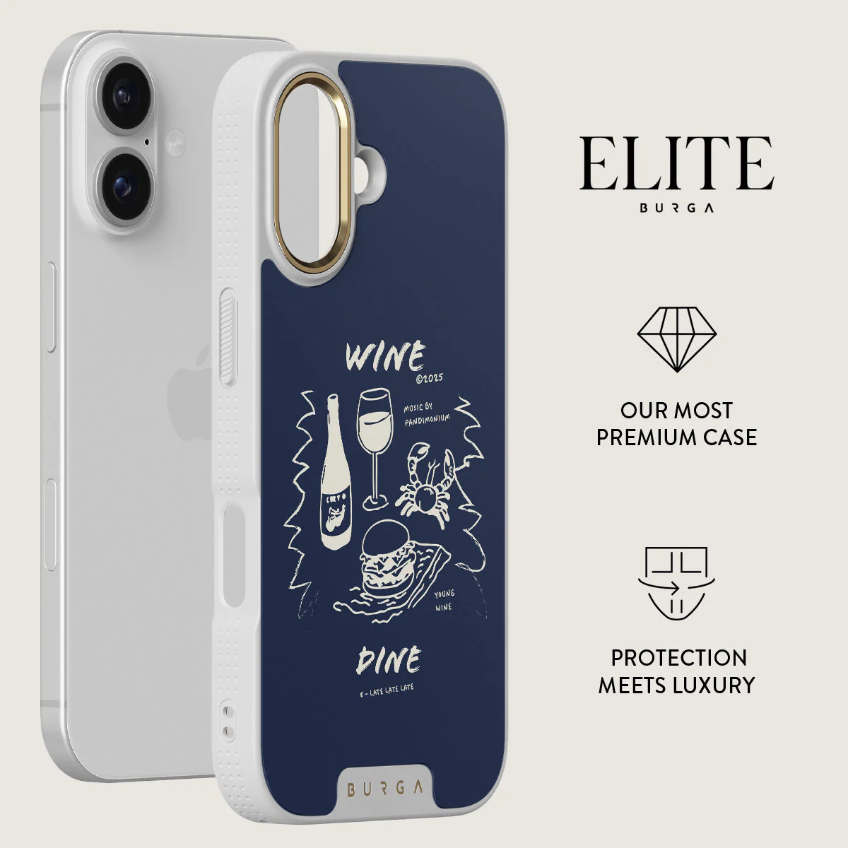 Wine & Dine - iPhone 17 Case - Image 20