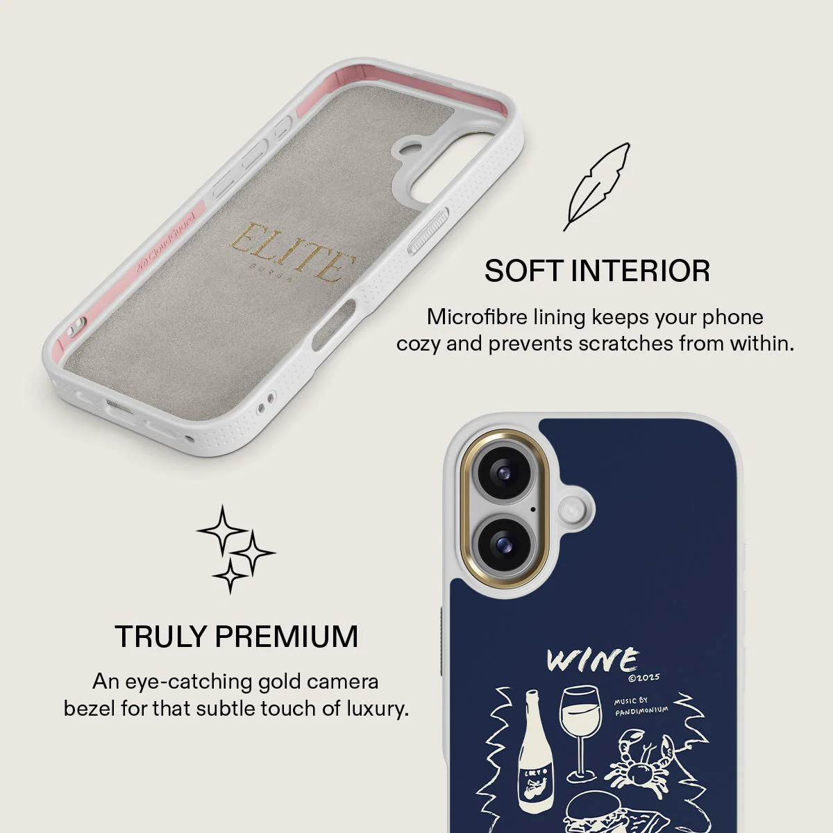 Wine & Dine - iPhone 17 Case - Image 24