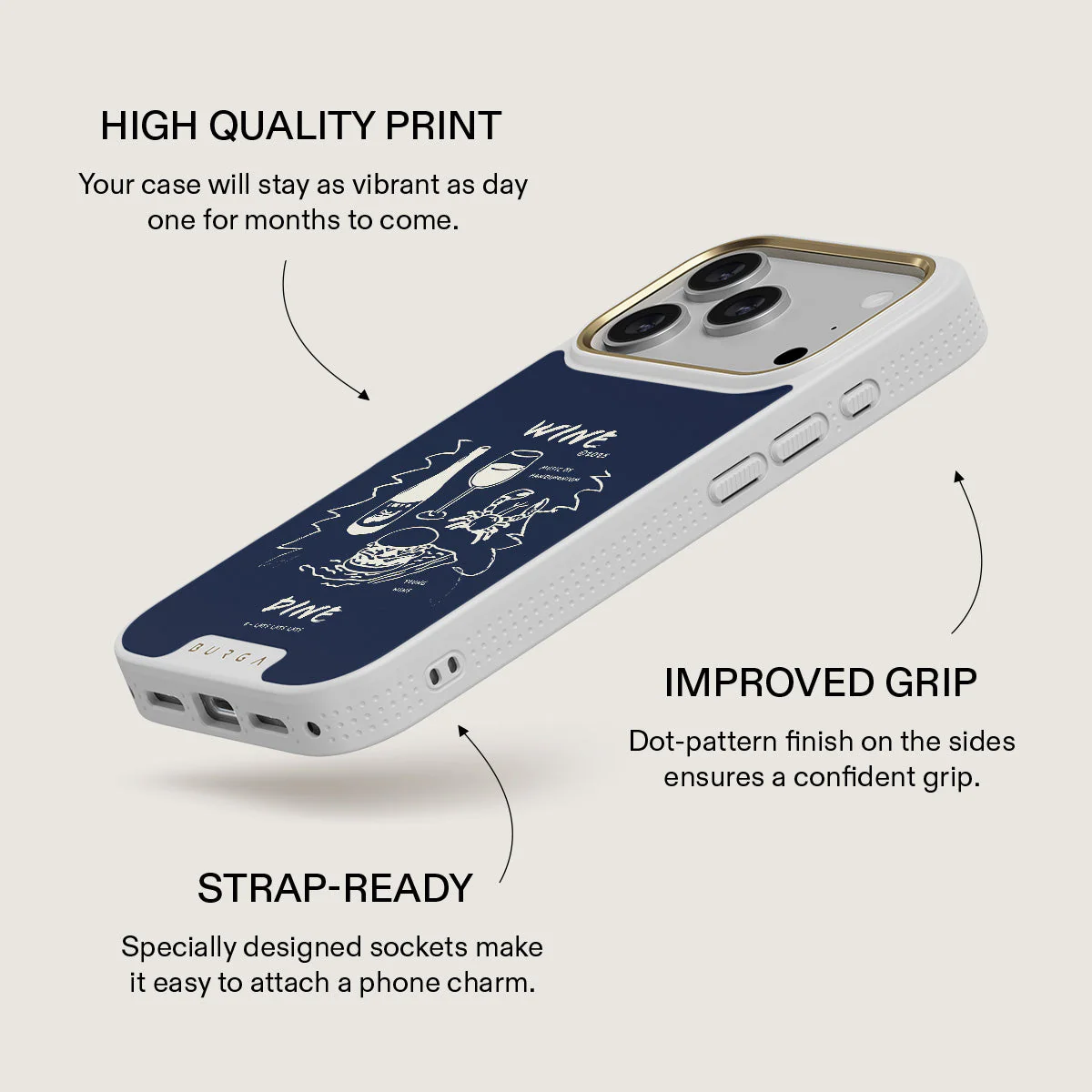 Wine & Dine - iPhone 17 Pro Case - Image 23