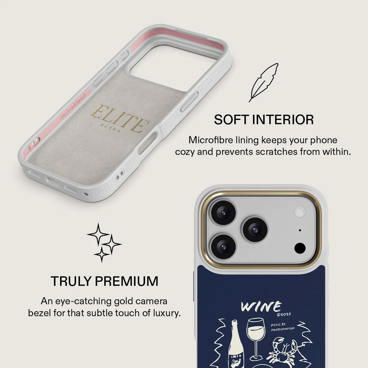Wine & Dine - iPhone 17 Pro Case - Image 24