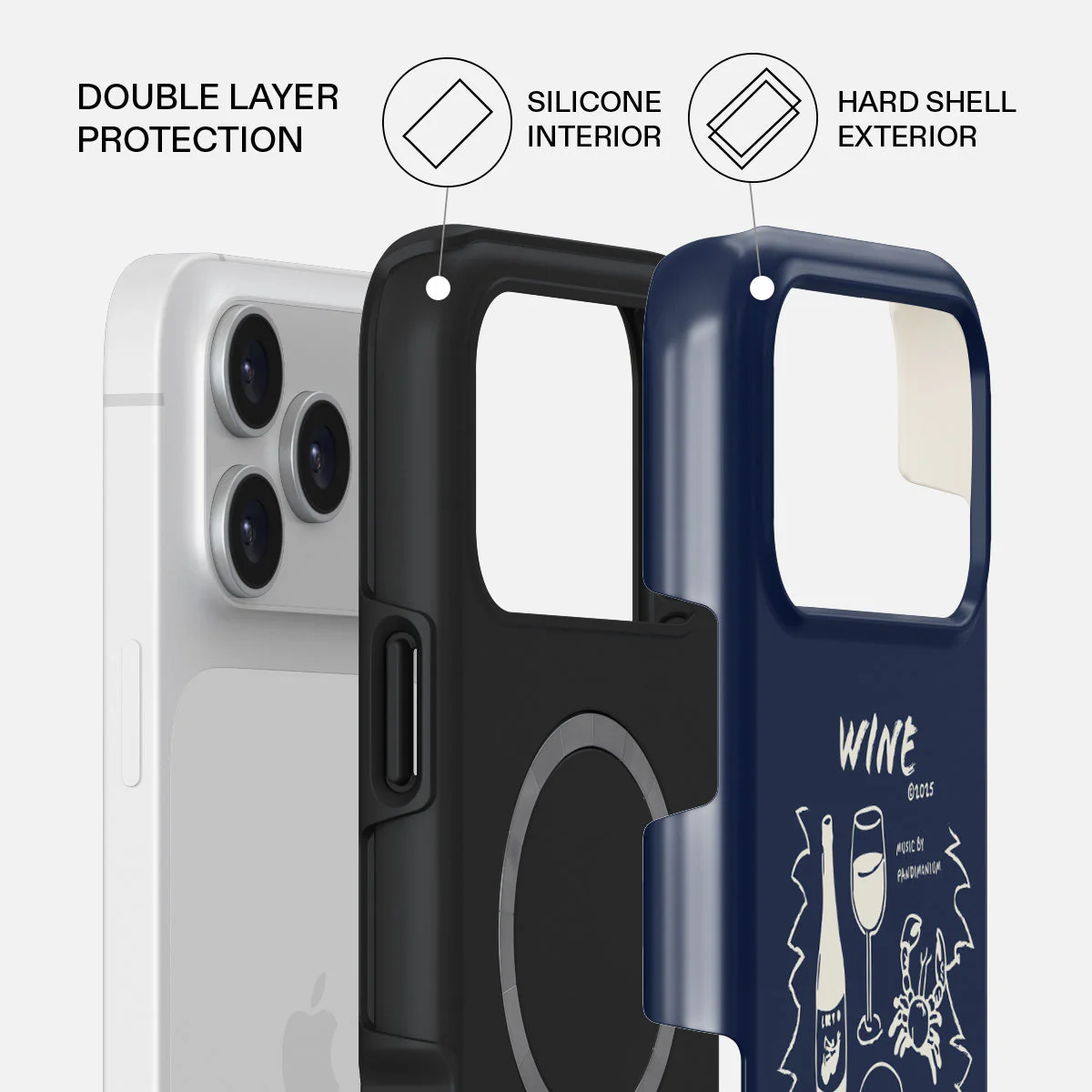Wine & Dine - iPhone 17 Pro Max Case - Image 2