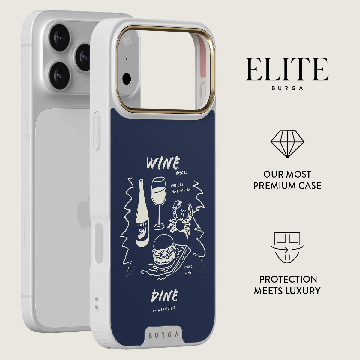 Wine & Dine - iPhone 17 Pro Max Case - Image 20