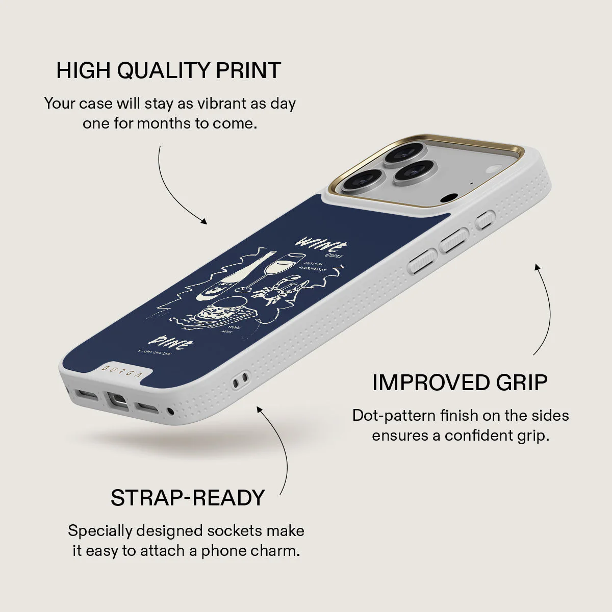 Wine & Dine - iPhone 17 Pro Max Case - Image 23
