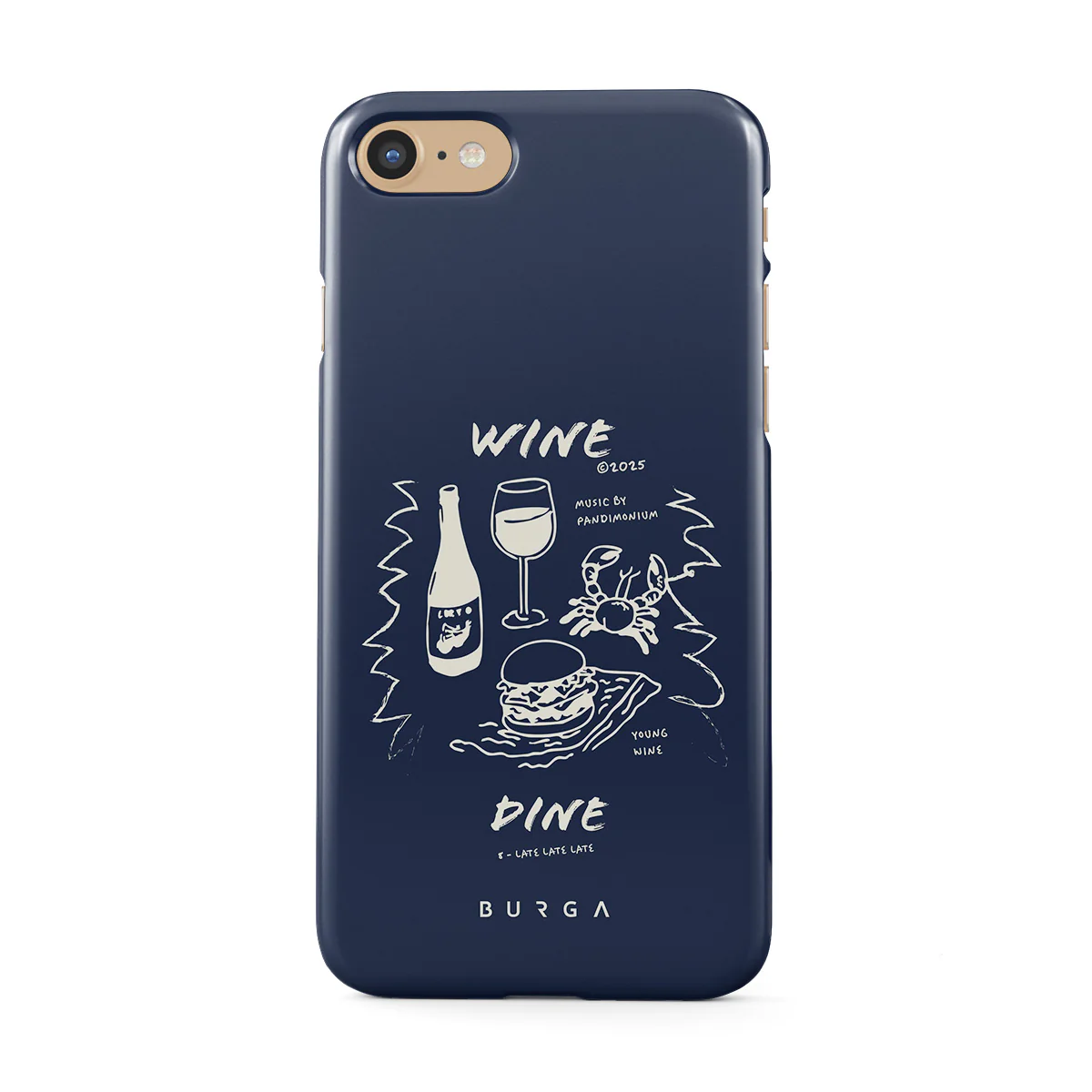 Wine & Dine - iPhone SE (2020) Case