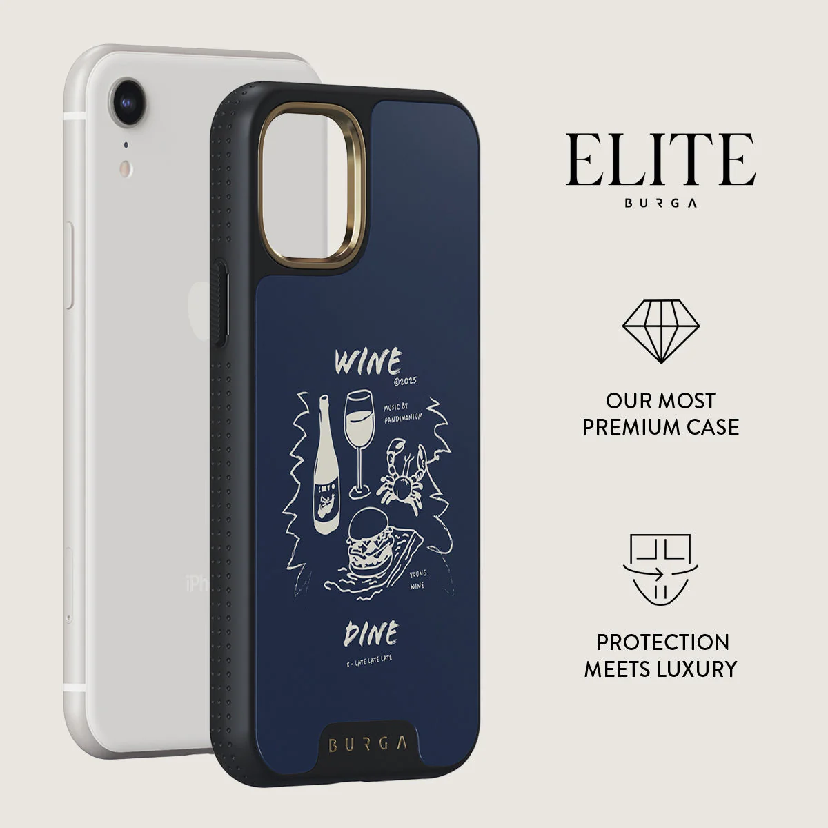 Wine & Dine - iPhone XR Case - Image 10