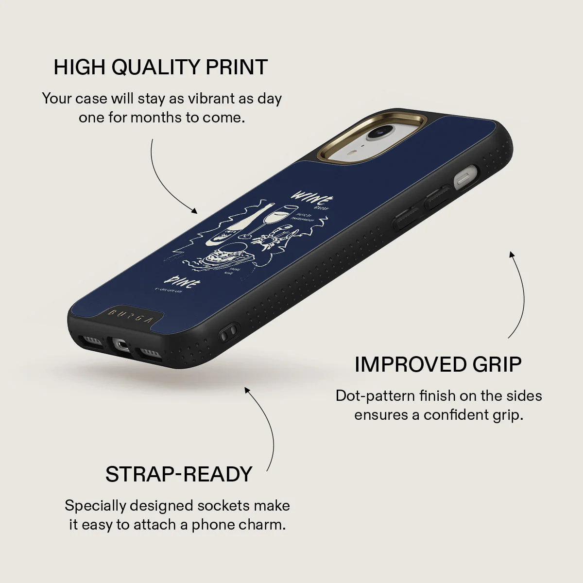 Wine & Dine - iPhone XR Case - Image 13