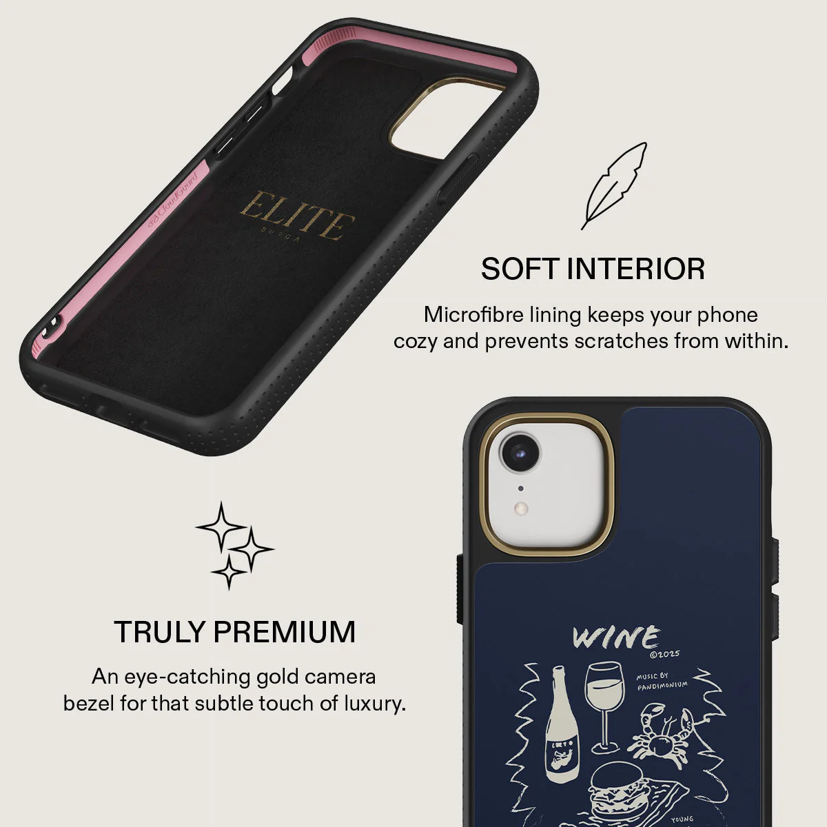 Wine & Dine - iPhone XR Case - Image 14