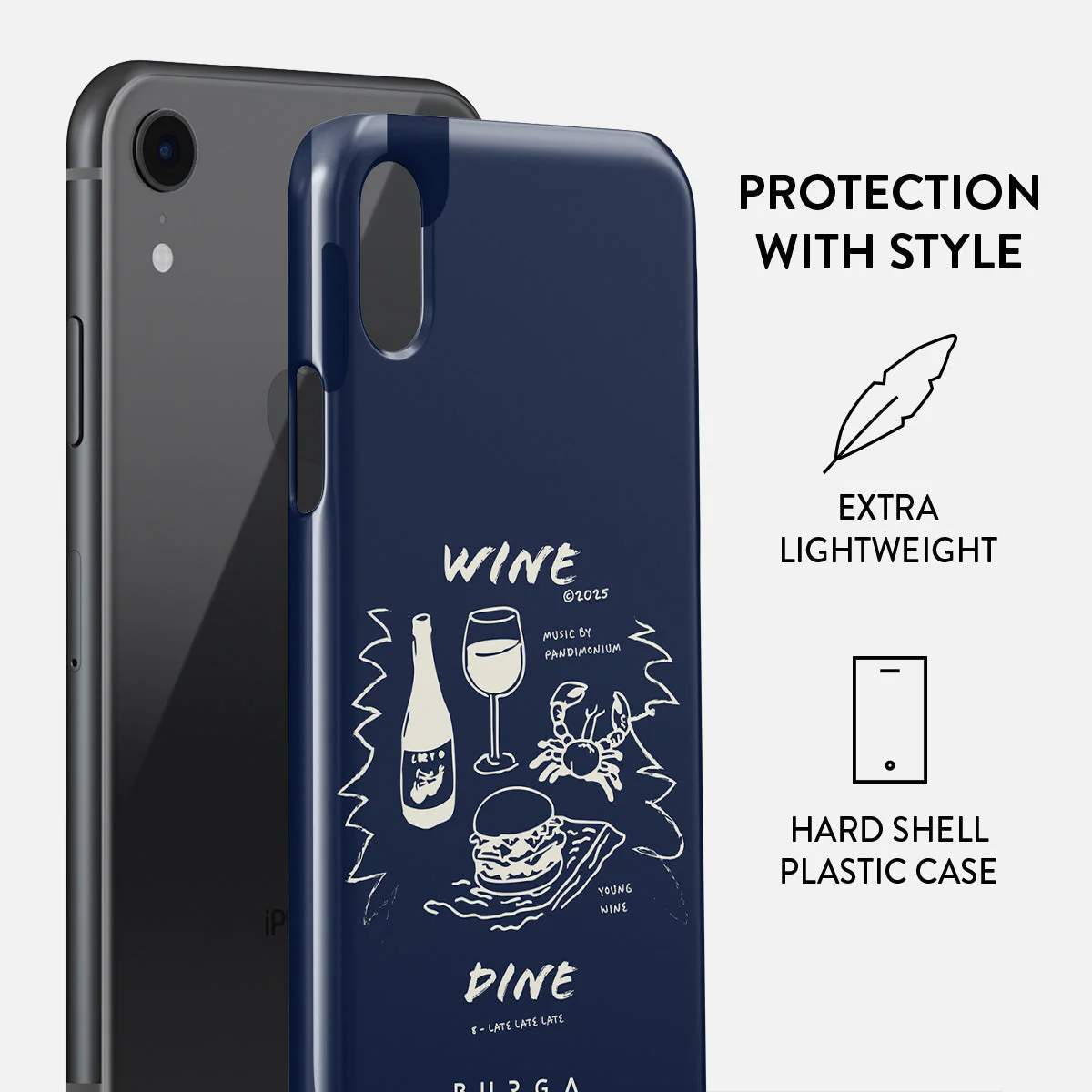 Wine & Dine - iPhone XR Case - Image 2