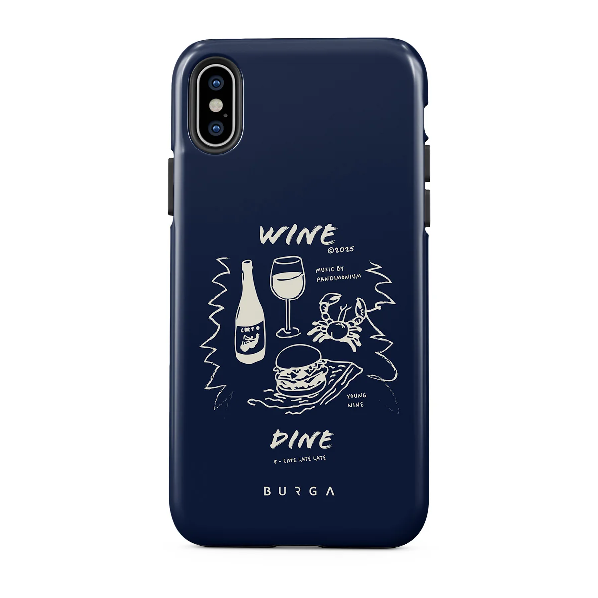 Wine & Dine - iPhone XS Max Case - Image 5