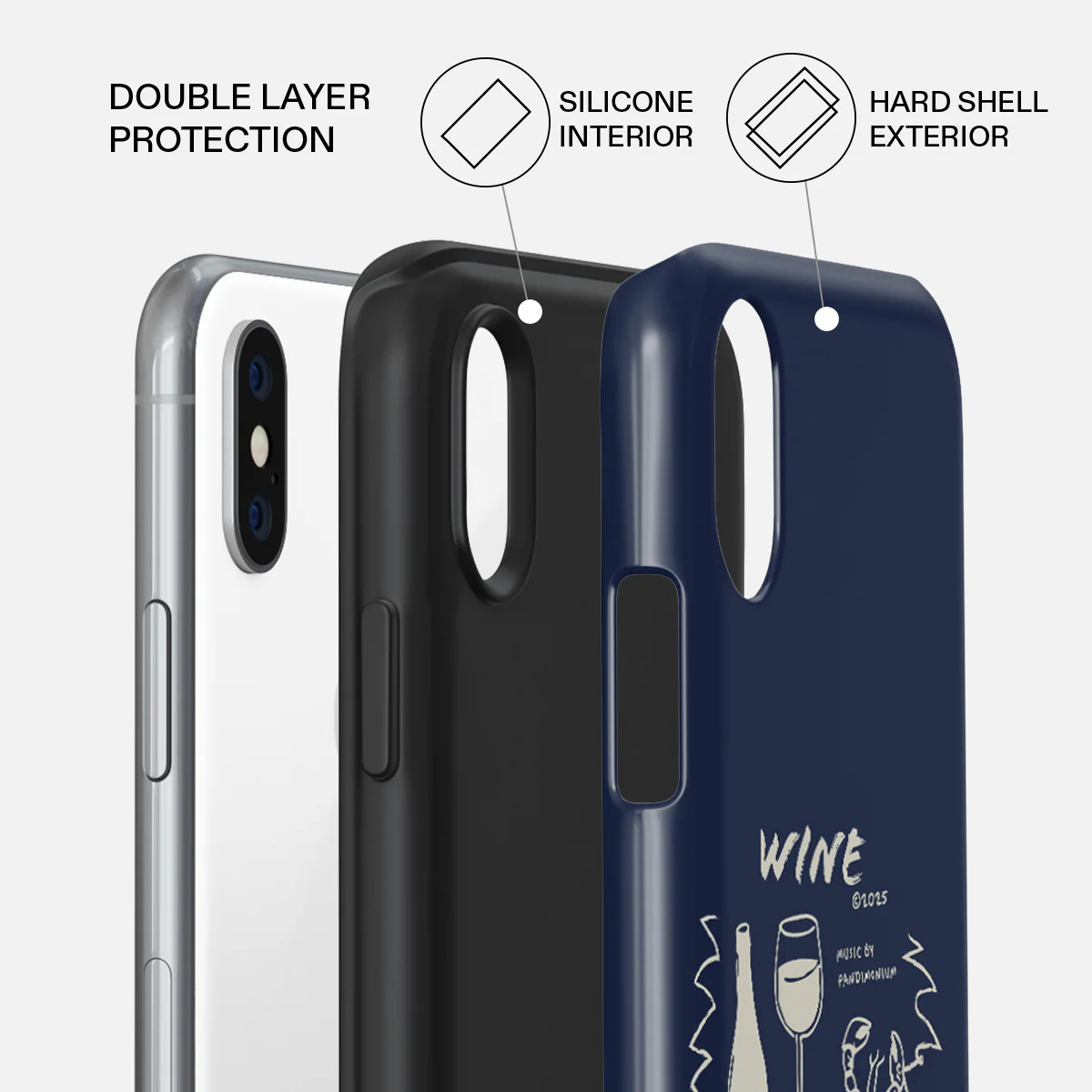 Wine & Dine - iPhone XS Max Case - Image 6