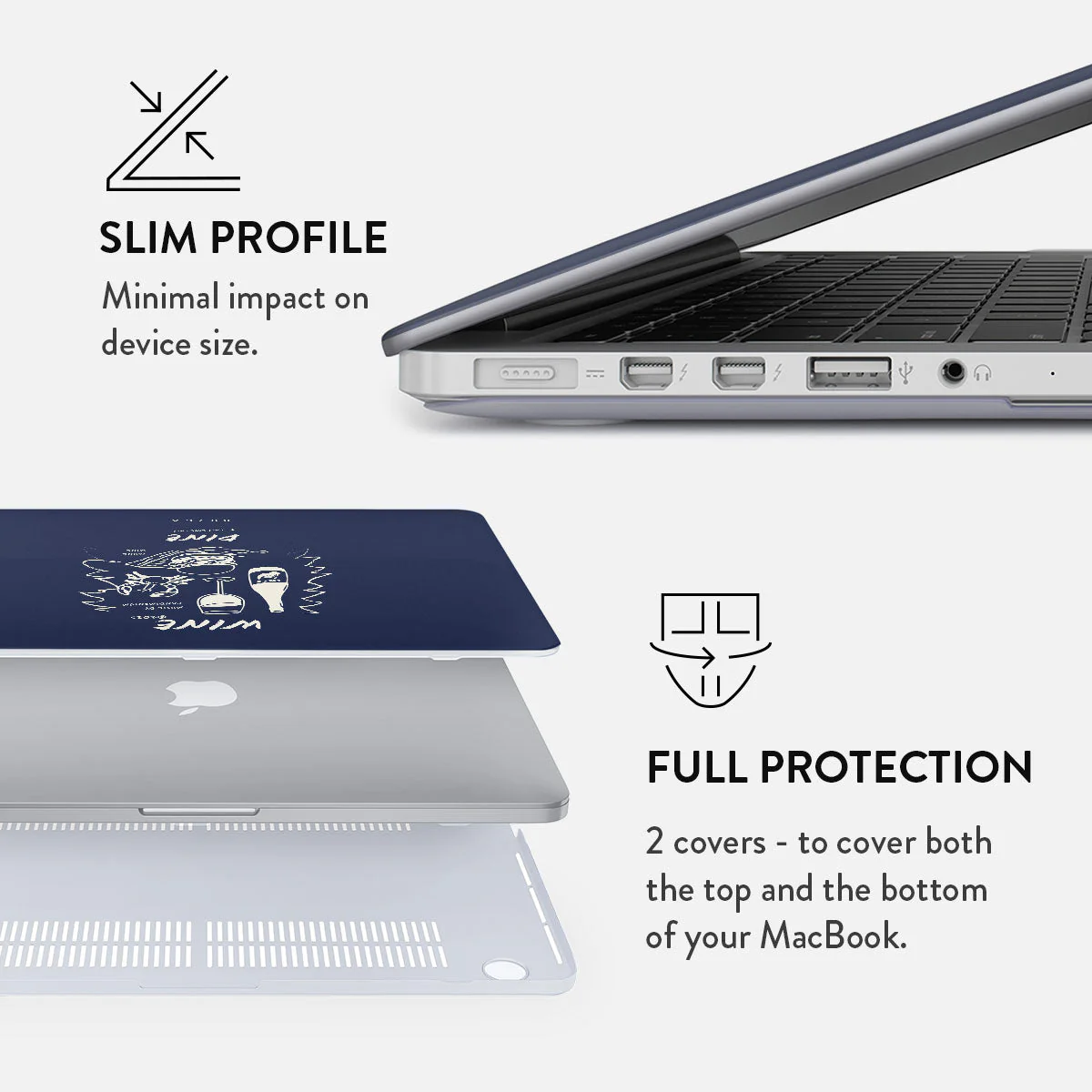 Wine & Dine - Macbook Case - Image 17