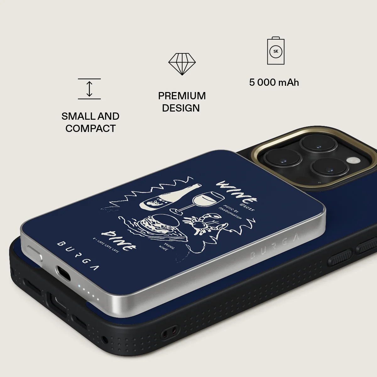 Wine & Dine - Magnetic Power Bank - Image 12