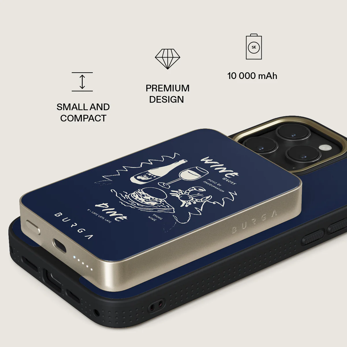 Wine & Dine - Magnetic Power Bank - Image 22