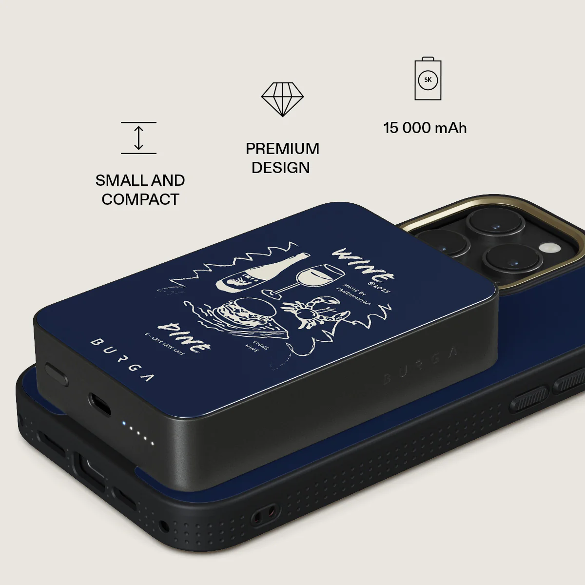 Wine & Dine - Magnetic Power Bank - Image 32