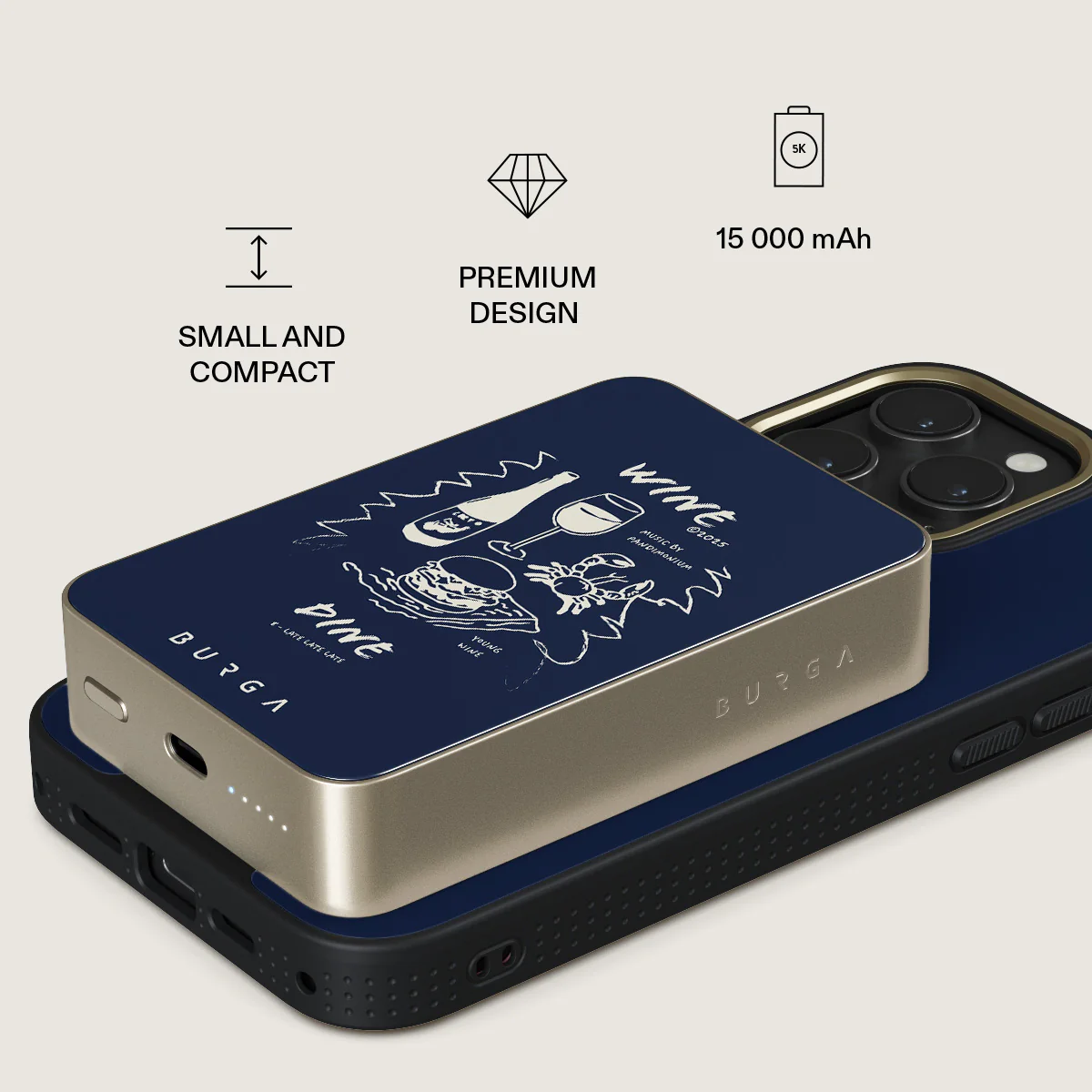 Wine & Dine - Magnetic Power Bank - Image 37