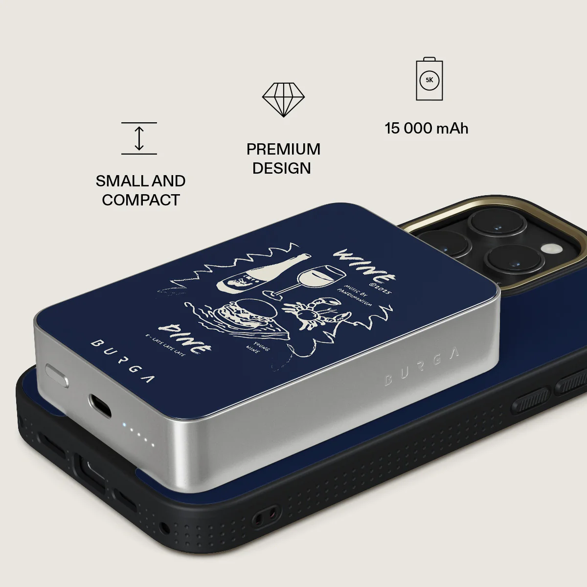 Wine & Dine - Magnetic Power Bank - Image 42