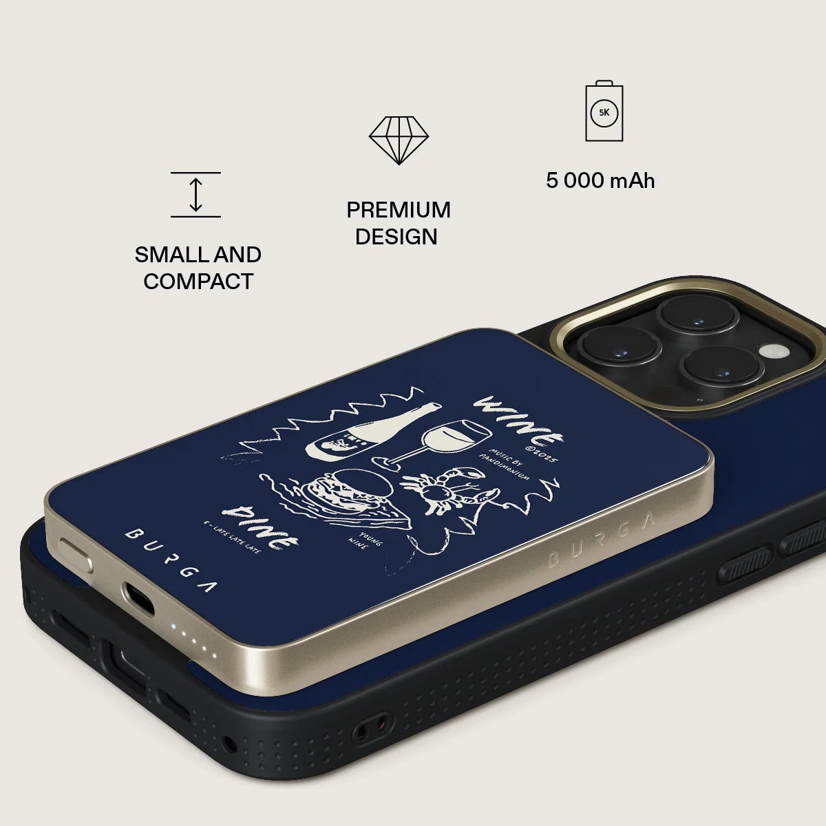 Wine & Dine - Magnetic Power Bank - Image 7