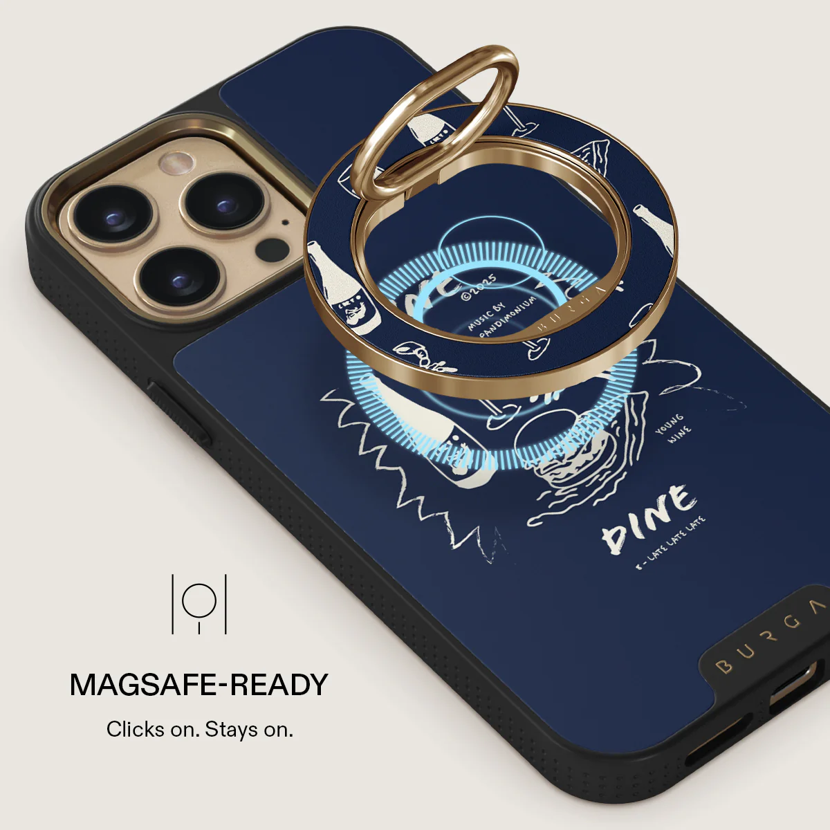 Wine & Dine - Magnetic Ring Holder - Image 8