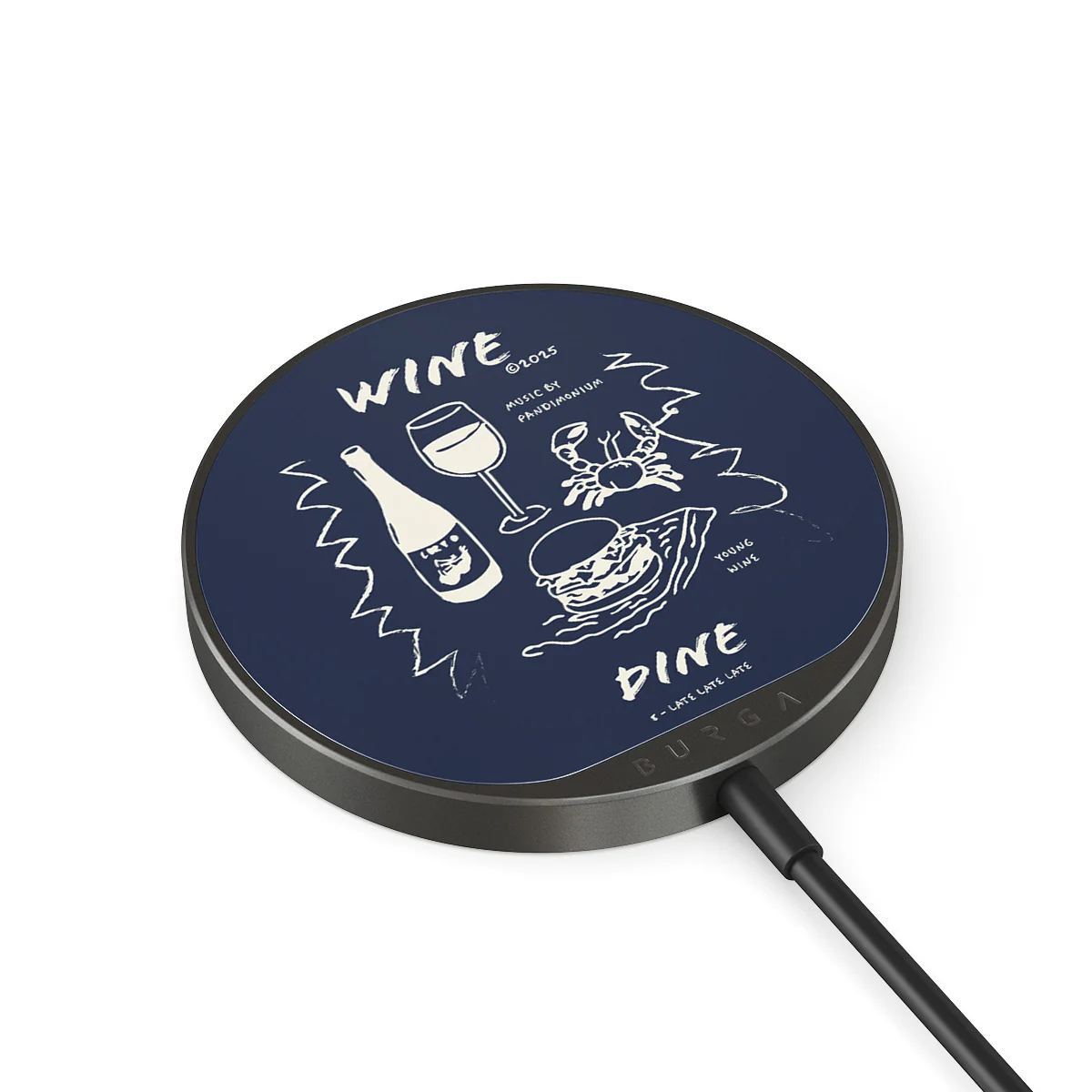 Wine & Dine - Magnetic Wireless Charger - Image 4