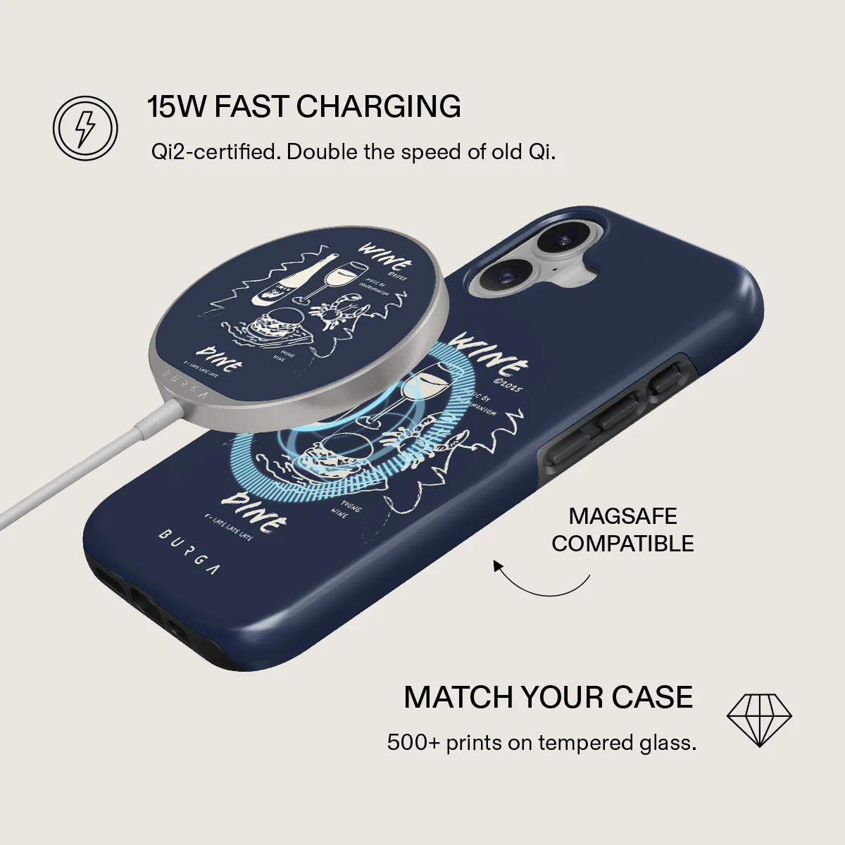 Wine & Dine - Magnetic Wireless Charger - Image 8